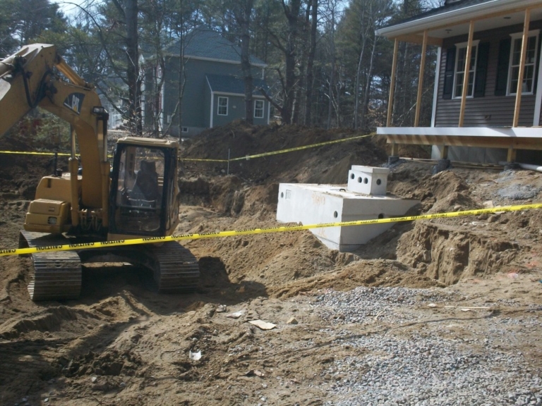 New Construction Septic System Installation In Mansfield – Ribeiro ...