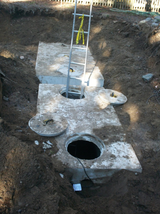 Septic System with Pump Chamber in Norton, MA – Ribeiro Enterprises